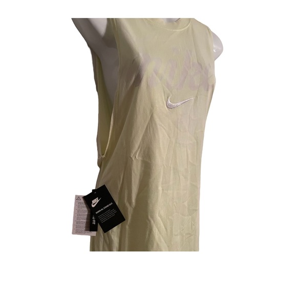 Nike Womens Sleeveless Athletic Dress in Yellow - Picture 3 of 9